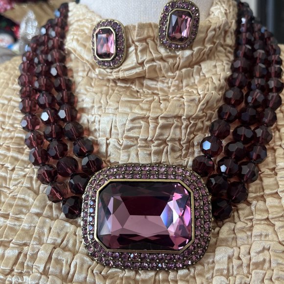 Heidi Daus "Tailored to Please," Jewelry Suite - Picture 3 of 6